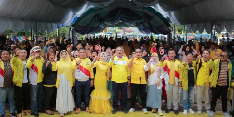 Di Paguat, Golkar Pohuwato Kampanye Dialogis Rasa Monologis