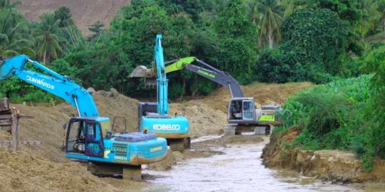 Pengusaha Tambang Lakukan Normaliasi di Wilayah Pertambangan Patilanggio