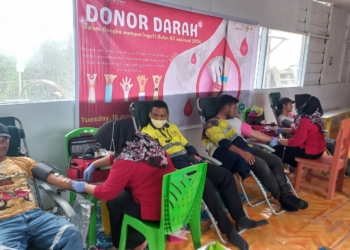 Sambut Bulan K3 Nasional, Pani Gold Project Gelar Aksi Donor Darah