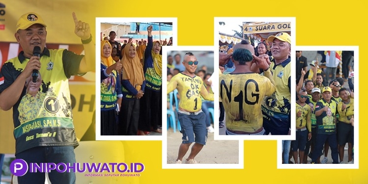 Ratusan NG Tamani’u Hadir di Kampanye Dialogis Golkar Pohuwato