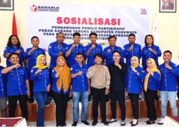 Bawaslu Pohuwato Ajak Karang Taruna Wujudkan Pemilu yang Berintegritas