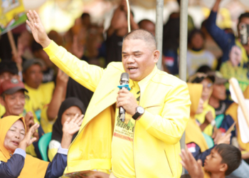 Pileg 2024 : Nasir Giasi Raih Suara Terbanyak, Golkar Pohuwato Menang di Ibu Kota