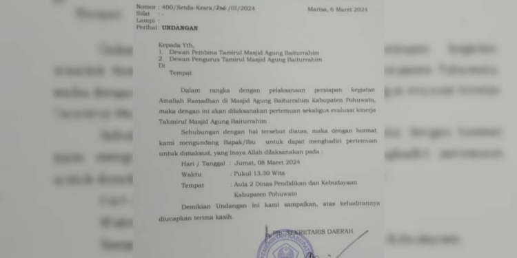 Tamirul Masjid Agung Baiturrahim Bakal Dievaluasi, Imbas Ketua AD Terlibat BBH?