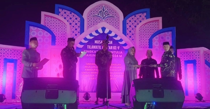 MTQ Ke-V Tingkat Kecamatan Buntulia Resmi Ditutup, Pemda Pohuwato Beri Apresiasi