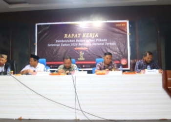 KPU Pohuwato Bahas Penyelarasan Perekrutan Badan Adhoc Bersama Instansi