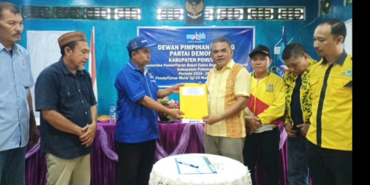 Maju Wakil Bupati, Nasir Giasi Daftar di Partai KIM