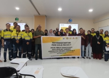 Dukung MBKM, PGP Serahkan Bantuan ke Mahasiswa KKN di Pohuwato