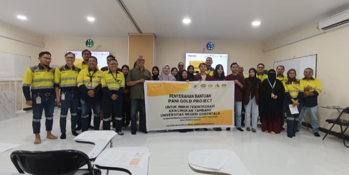 Dukung MBKM, PGP Serahkan Bantuan ke Mahasiswa KKN di Pohuwato