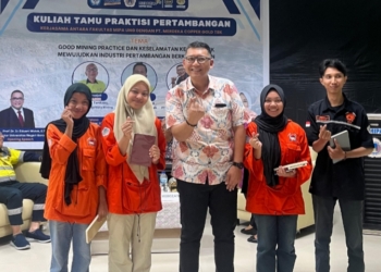 Merdeka Copper Gold Beri Pengetahuan ‘Good Mining Practice’ Kepada Mahasiswa UNG
