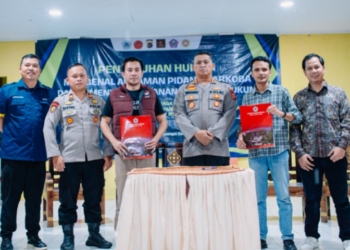 Prodi Ilmu Hukum UNG Jalin Implementasi Kerjasama dengan Resnarkoba Polres Pohuwato