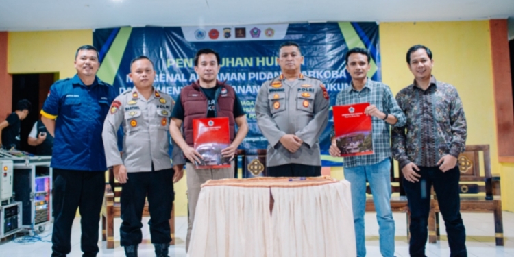 Prodi Ilmu Hukum UNG Jalin Implementasi Kerjasama dengan Resnarkoba Polres Pohuwato