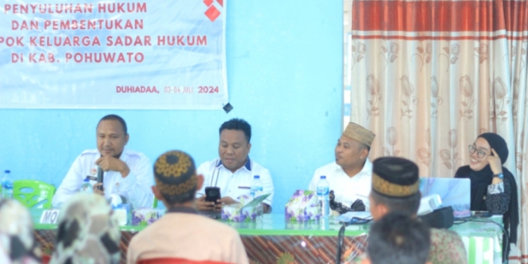 Giliran Desa di Duhiadaa, Jadi Pembentukan Kadarkum di Pohuwato