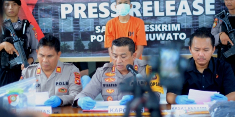 Polres Pohuwato Ungkap Kasus Kakak Bunuh Adik di Lemito