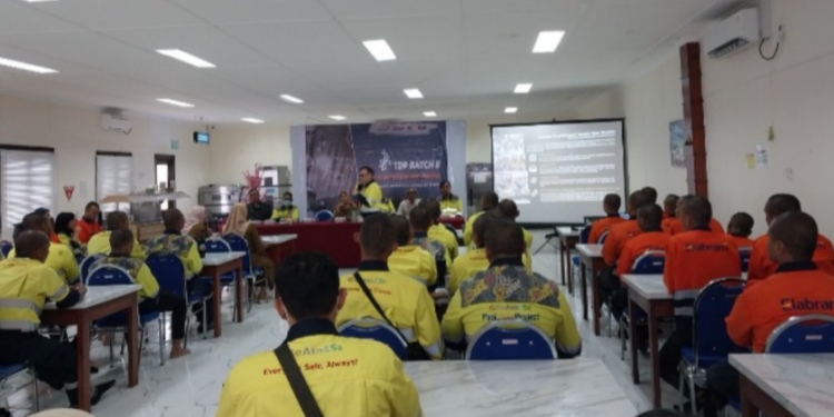 Tingkatkan Daya Saing Naker Lokal, Pani Gold Project Gelar Bintalsik