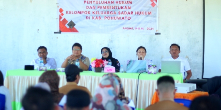 BPN Apresiasi Penyuluhan Hukum Bagian Hukum Setda Pohuwato