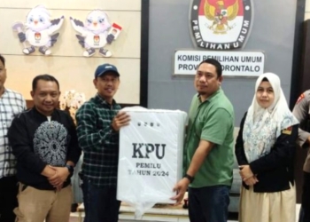 KPU Pohuwato Serahkan Dokumen Hasil Rekapitulasi PSU ke KPU Provinsi
