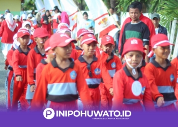 Semarak HUT ke-79 RI, Peserta Gerak Jalan Buntulia Lebih Meningkat