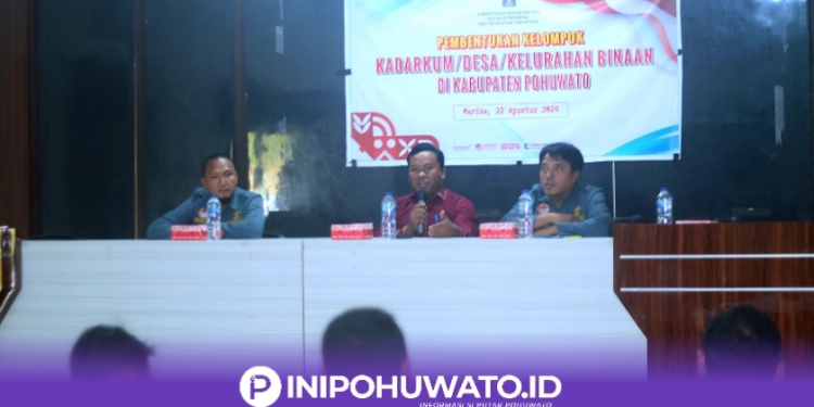 Sinergitas Kemnkumham Provinsi Gorontalo dan Bagian Hukum Setda Pohuwato, Genjot Pembentukan Kadarkum