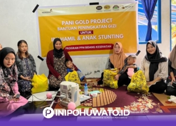 Terjun ke Posyandu, Pani Gold Project Bantu Penuhi Gizi Ibu Hamil