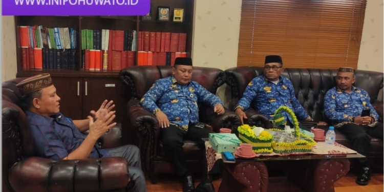 Beni Nento Terima Kunjungan Asosiasi Camat se Pohuwato, Perkuat Sinergi Antara DPRD dan Pemerintah Kecamatan