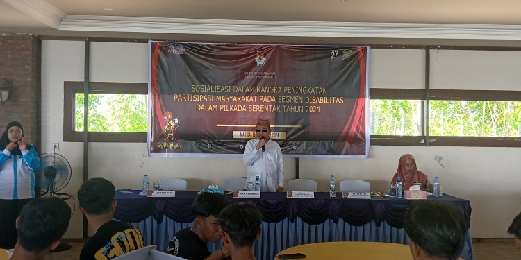KPU Pohuwato Sosialisasikan Tahapan Pilkada kepada Penyandang Disabilitas