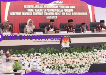 Proses Rekapitulasi Suara Pilkada Pohuwato 2024 Dimulai dengan Melibatkan PPK