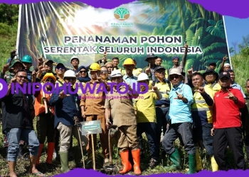 Area Rehab DAS Pani Gold Project Dipilih Untuk Penanaman Pohon Serentak