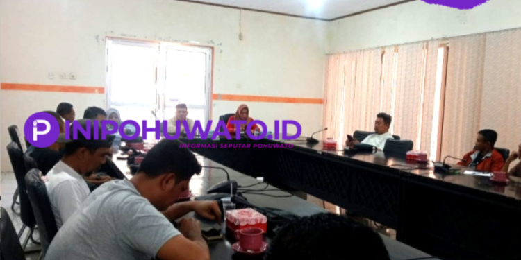 Awal Tahun 2025, Pimpinan DPRD Pohuwato Gelar Rapat Bersama Jurnalis dan Media Parlemen