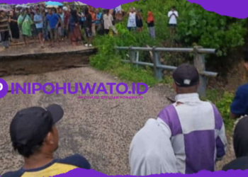 Ketua DPRD Pohuwato Beni Nento Tinjau Banjir di Paguat, Dorong Relokasi Warga Terdampak