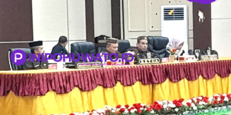DPRD Pohuwato Gelar Paripurna Pengumuman Pasangan Bupati dan Wakil Bupati Terpilih 2025-2030