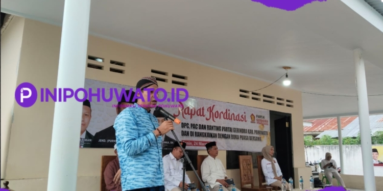 Gerindra Pohuwato Gelar Buka Puasa Bersama, Perkuat Silaturahmi dan Konsolidasi Kader