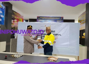 Pani Gold Project Serahkan 1 Unit Mobil Operasional Ke Polres Pohuwato