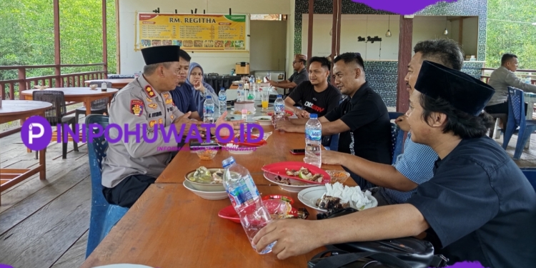 Kapolres Pohuwato Diskusi Santai Bersama AJP