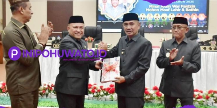 Bupati Saipul Sampaikan LKPJ 2024, IPM Pohuwato Terus Naik