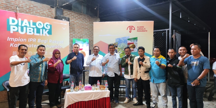 Hadirkan Sejumlah Narasumber, AJP Sukses Gelar Dialog Soal IPR di Pohuwato