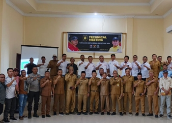 Jelang Bupati CUP 2025, Panitia Pelaksana Gelar Technical Meeting