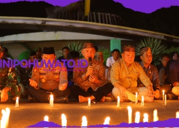 Aksi Bakar Lilin di Bundaran Panua, DPRD Komitmen Kawal Aspirasi Masyarakat
