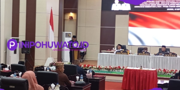 Paripurna ke-24 DPRD Pohuwato, RTRW dan KUA-PPAS Resmi Disepakati