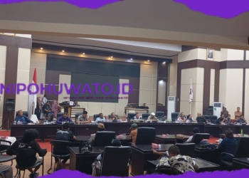 Ratusan Penambang Datangi DPRD Pohuwato, Tuntut Kepastian Ganti Rugi Lahan