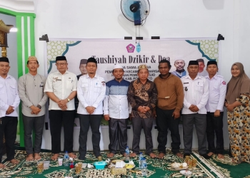 Penambang Lokal di Pohuwato Gotong Royong Bangun Masjid Baitussalam di Desa Botubilotahu