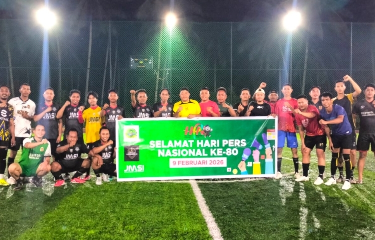 Perkuat Sinergitas, Kodim 1313/Pohuwato Bersama Jurnalis Pohuwato Rayakan HPN 2026