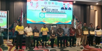 Pani Gold Mine Tegaskan Budaya Keselamatan, Dua Entitas Borong Zero Accident Award
