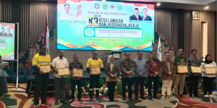 Pani Gold Mine Tegaskan Budaya Keselamatan, Dua Entitas Borong Zero Accident Award