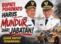 Imbas Kekecewaan Rakyat Penambang, Flyer Bupati Mundur Dari Jabatan Viral di Medsos