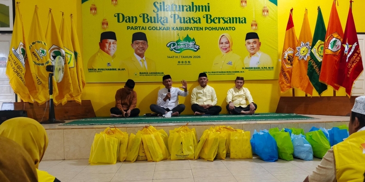 Ramadan Penuh Makna, Golkar Pohuwato Eratkan Soliditas Lewat Silaturahmi dan Berbagi