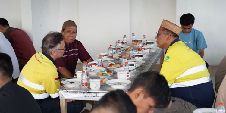 Pererat Silaturahmi, Pani Gold Mine Gelar Safari Ramadan di Masjid Lingkar Operasional