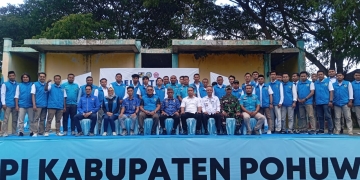 Resmi Dilantik, KNPI Pohuwato Hadir Untuk Penambang Lokal
