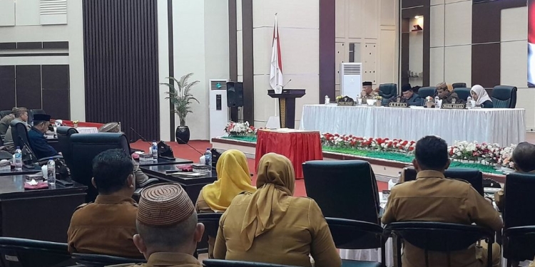 Bahas 10 Ranperda, DPRD Pohuwato Bentuk Tiga Pansus