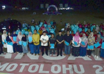 Beni Nento Hadiri Pisah Sambut Camat Randangan dan Penutupan Rangkaian HUT RI