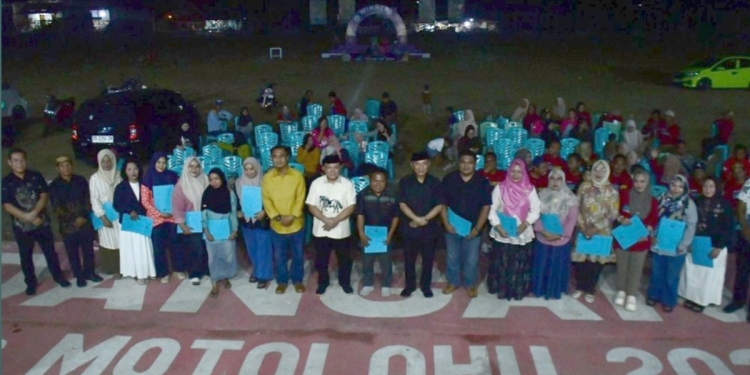 Beni Nento Hadiri Pisah Sambut Camat Randangan dan Penutupan Rangkaian HUT RI
